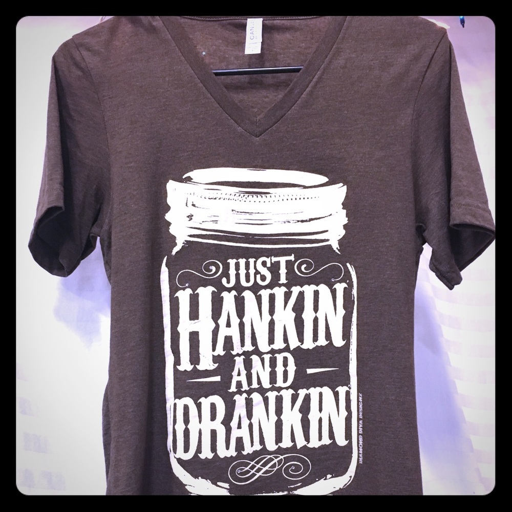 Hankin and Drankin cute tee